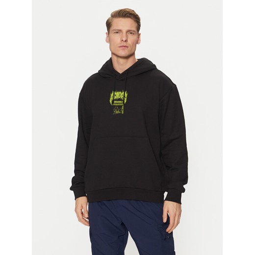 adidas Bluza Q12 Training Supply Fashion Death Metal JN5703 Czarny Loose Fit ze sklepu MODIVO w kategorii Bluzy męskie - zdjęcie 182756751