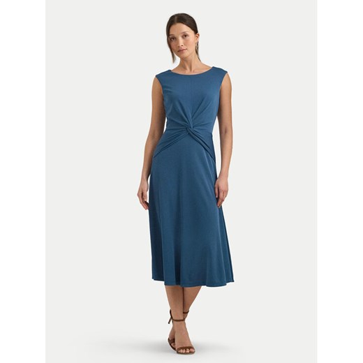 Lauren Ralph Lauren Sukienka codzienna 250872090009 Niebieski Regular Fit ze sklepu MODIVO w kategorii Sukienki - zdjęcie 182756783