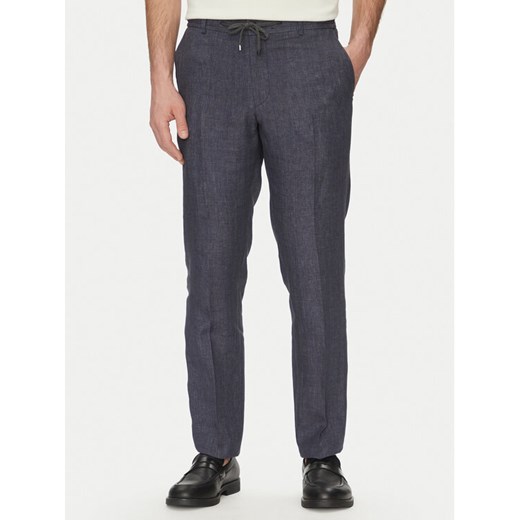 JOOP! Chinosy 17 JT-79Sake12 30045892 Granatowy Slim Fit ze sklepu MODIVO w kategorii Spodnie męskie - zdjęcie 182756801