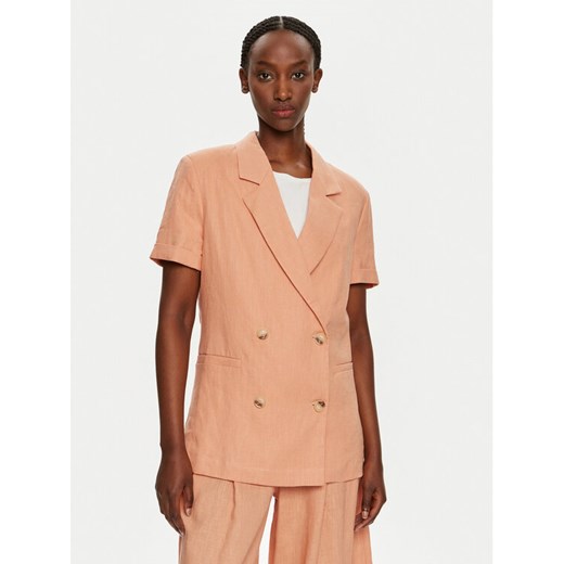 ViCOLO Marynarka TB2741 Pomarańczowy Regular Fit ze sklepu MODIVO w kategorii Marynarki damskie - zdjęcie 182756844