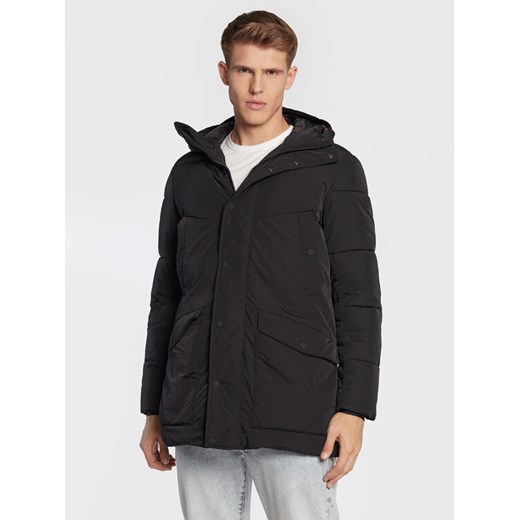 Save The Duck Kurtka zimowa D40786M NICK15 Czarny Regular Fit ze sklepu MODIVO w kategorii Kurtki męskie - zdjęcie 182756892