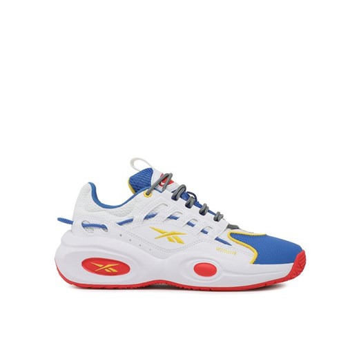 Reebok Sneakersy Solution Mid HP4387 Biały ze sklepu MODIVO w kategorii Buty sportowe dziecięce - zdjęcie 182756962