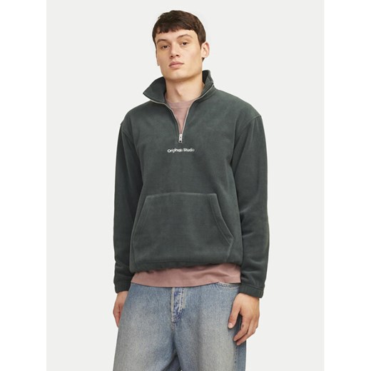 Jack&Jones Polar Vesterbro 12262981 Zielony Relaxed Fit ze sklepu MODIVO w kategorii Bluzy męskie - zdjęcie 182757004