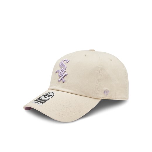 47 Brand Czapka z daszkiem Mlb Chicago White Sox Double Under ’47 Clean Up BAS-DBLUN906GWS-NT03 Beżowy ze sklepu MODIVO w kategorii Czapki z daszkiem męskie - zdjęcie 182757082
