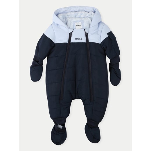 Boss Kombinezon zimowy J51048 Granatowy Regular Fit ze sklepu MODIVO w kategorii Kombinezony i kurtki - zdjęcie 182757112
