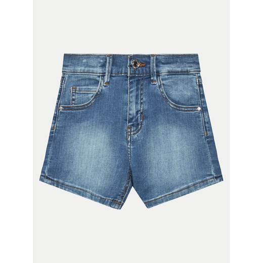Guess Szorty jeansowe J4RD20 D4CA0 Niebieski Regular Fit ze sklepu MODIVO w kategorii Spodenki dziewczęce - zdjęcie 182757113