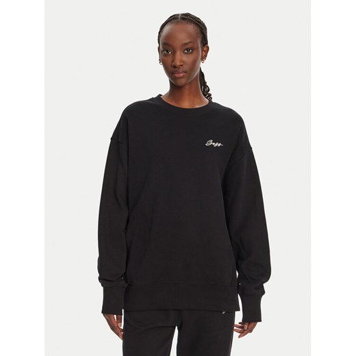 BOSS Bluza 50540266 Czarny Regular Fit ze sklepu MODIVO w kategorii Bluzy damskie - zdjęcie 182757130