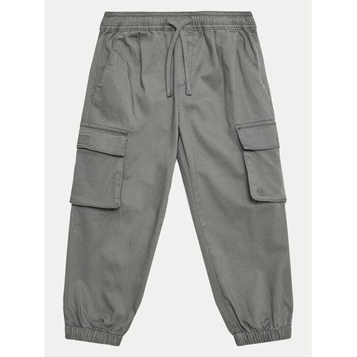 United Colors Of Benetton Joggery 4HM6GF01Z Szary Regular Fit ze sklepu MODIVO w kategorii Spodnie dziewczęce - zdjęcie 182757142