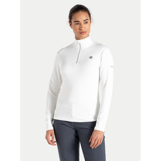 Dare2B Bluza techniczna Lowline II DWL452 Biały Slim Fit ze sklepu MODIVO w kategorii Bluzy damskie - zdjęcie 182757201