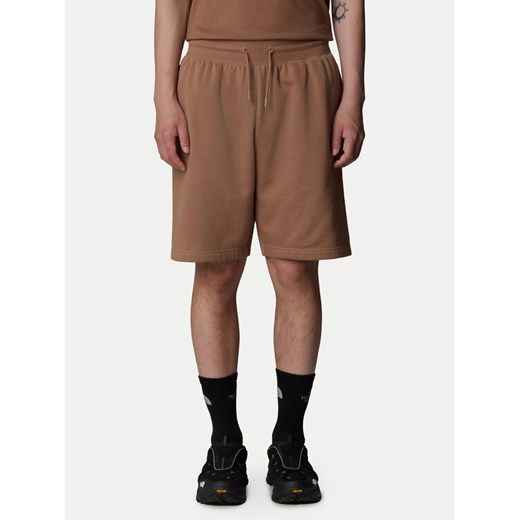 The North Face Szorty sportowe Essential NF0A8C2G Brązowy Loose Fit ze sklepu MODIVO w kategorii Spodenki męskie - zdjęcie 182757344