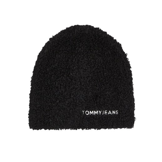 Tommy Jeans Czapka AW0AW17058 Czarny ze sklepu MODIVO w kategorii Czapki zimowe damskie - zdjęcie 182757352