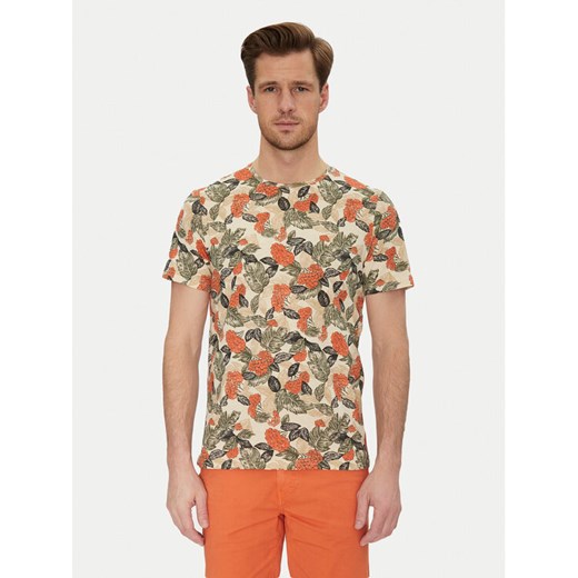 Blend T-Shirt 20717778 Beżowy Regular Fit ze sklepu MODIVO w kategorii T-shirty męskie - zdjęcie 182757431