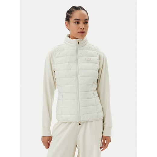 EA7 Emporio Armani Bezrękawnik 7W000087 AF12477 U1112 Beżowy Slim Fit ze sklepu MODIVO w kategorii Kamizelki damskie - zdjęcie 182757460