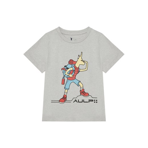 Aulp T-Shirt Timon Szary Regular Fit ze sklepu MODIVO w kategorii T-shirty chłopięce - zdjęcie 182757513