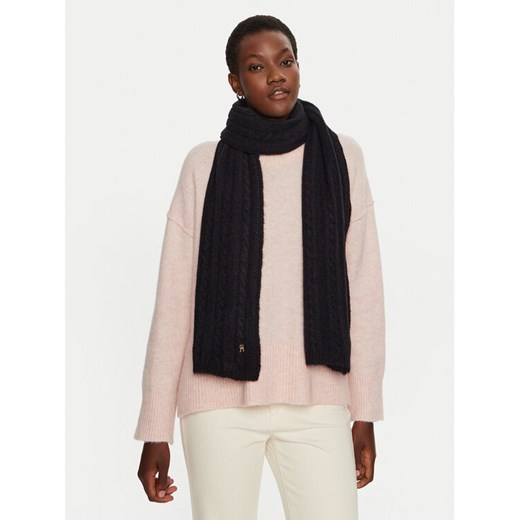 Tommy Hilfiger Szalik Timeless AW0AW16990 Granatowy ze sklepu MODIVO w kategorii Szaliki i chusty damskie - zdjęcie 182757693