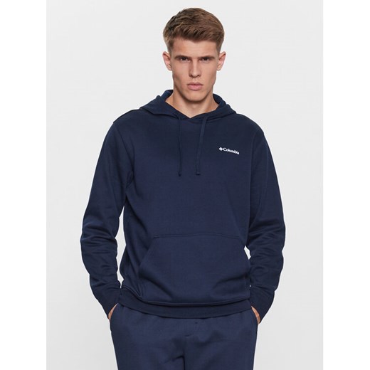 Columbia Bluza Trek™ Hoodie Niebieski Regular Fit ze sklepu MODIVO w kategorii Bluzy męskie - zdjęcie 182757703