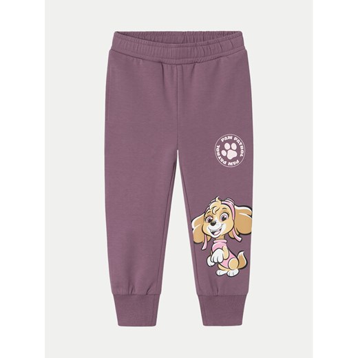 NAME IT Spodnie dresowe PAW PATROL 13231859 Różowy Regular Fit ze sklepu MODIVO w kategorii Spodnie dziewczęce - zdjęcie 182757752