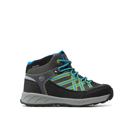 Regatta Trekkingi Samaris Mid Jnr RKF509 2VD Czarny ze sklepu MODIVO w kategorii Buty trekkingowe dziecięce - zdjęcie 182757793