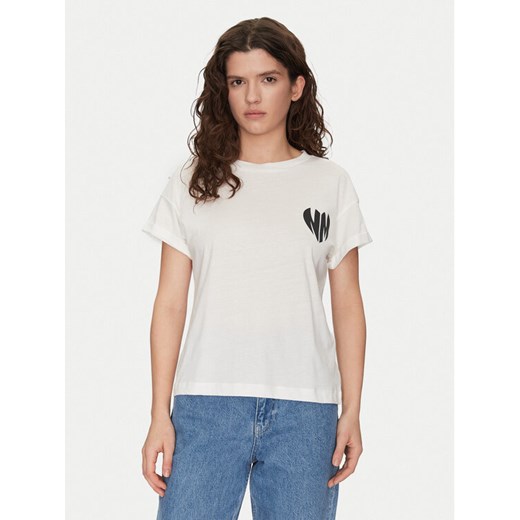 Noisy May T-Shirt Gaby 27032954 Biały Regular Fit ze sklepu MODIVO w kategorii Bluzki damskie - zdjęcie 182757823