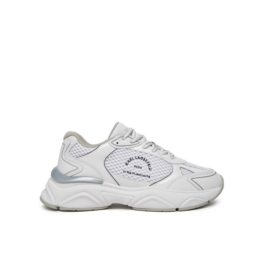 KARL LAGERFELD Sneakersy Komet KL56538A Biały ze sklepu MODIVO w kategorii Buty sportowe męskie - zdjęcie 182757863