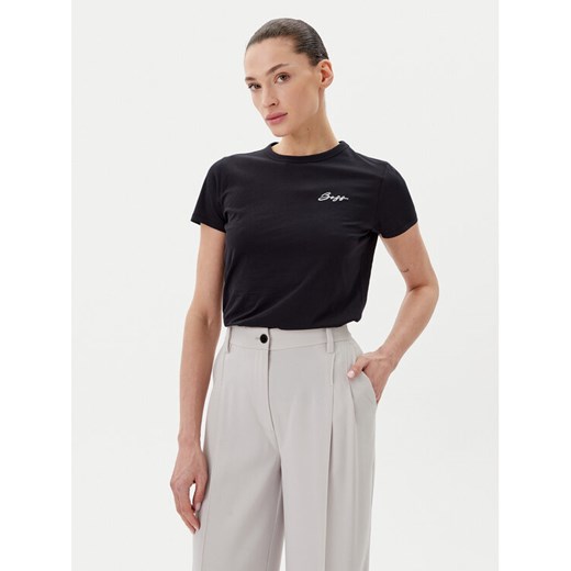 BOSS T-Shirt C_Elogo_20 50541343 Czarny Slim Fit ze sklepu MODIVO w kategorii Bluzki damskie - zdjęcie 182757930