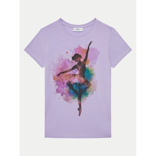 Coccodrillo T-Shirt WC5143203VGA Fioletowy Regular Fit ze sklepu MODIVO w kategorii Bluzki dziewczęce - zdjęcie 182758013