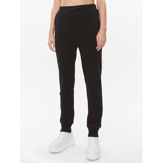 TWINSET Spodnie dresowe 232TT2371 Czarny Regular Fit ze sklepu MODIVO w kategorii Spodnie damskie - zdjęcie 182758074