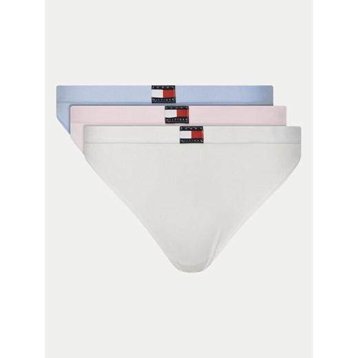 Tommy Hilfiger Komplet 3 par stringów UW0UW05641 Kolorowy ze sklepu MODIVO w kategorii Majtki damskie - zdjęcie 182758123