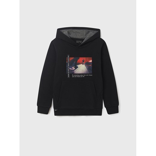 Mayoral Bluza 7449 Czarny Regular Fit ze sklepu MODIVO w kategorii Bluzy chłopięce - zdjęcie 182758131
