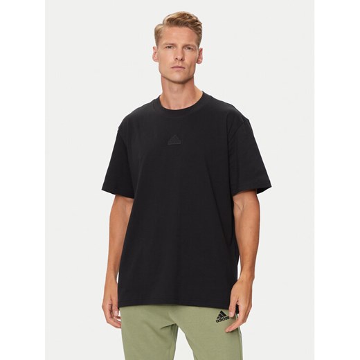 adidas T-Shirt Brand Love IW3539 Czarny Loose Fit ze sklepu MODIVO w kategorii T-shirty męskie - zdjęcie 182758163