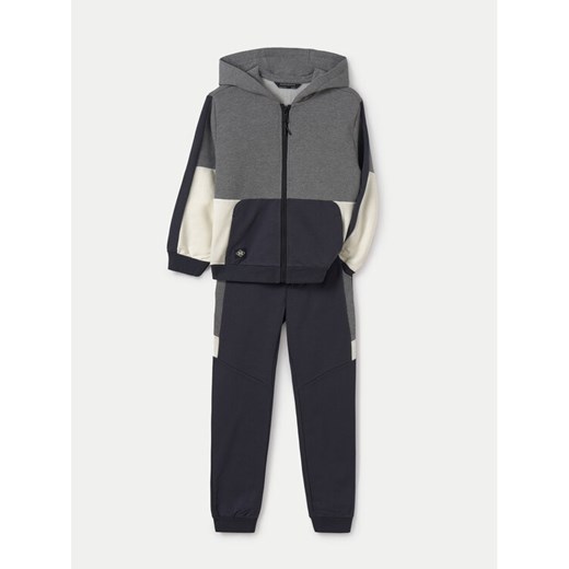 Mayoral Dres 7841 Szary Regular Fit ze sklepu MODIVO w kategorii Dresy chłopięce - zdjęcie 182758174
