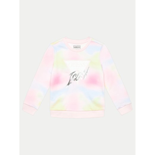 Guess Bluza K4YQ05 KA6R3 Kolorowy Regular Fit ze sklepu MODIVO w kategorii Bluzy dziewczęce - zdjęcie 182758212