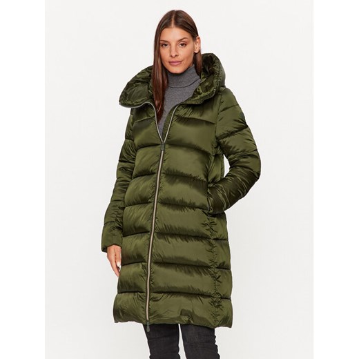 Save The Duck Kurtka zimowa D40279W IRIS17 Zielony Regular Fit ze sklepu MODIVO w kategorii Kurtki damskie - zdjęcie 182758323