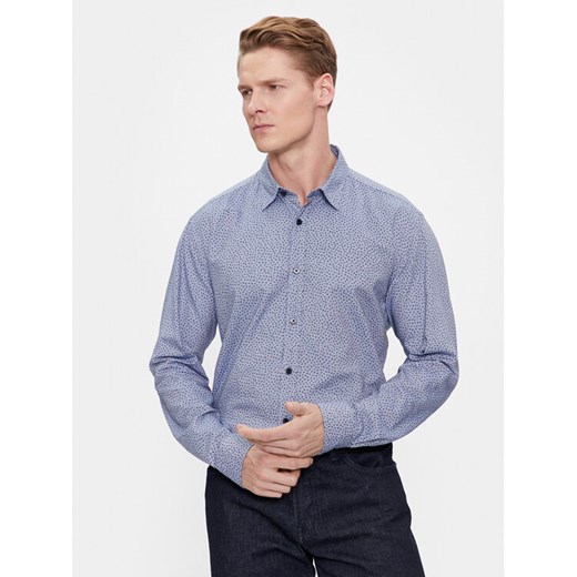 Boss Koszula S-Liam-Kent-C1-233 50510014 Niebieski Regular Fit ze sklepu MODIVO w kategorii Koszule męskie - zdjęcie 182758330