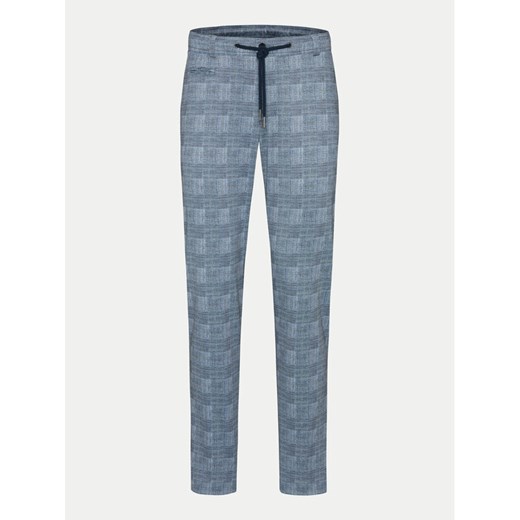 Bugatti Chinosy 4036 56818A Niebieski Slim Fit ze sklepu MODIVO w kategorii Spodnie męskie - zdjęcie 182758453