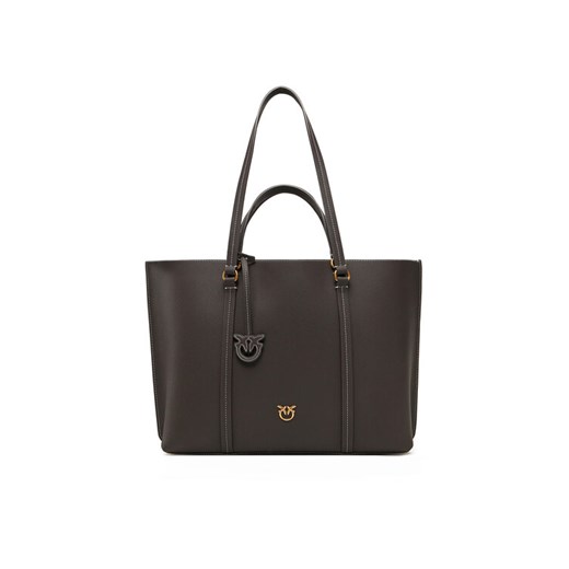 PINKO Torebka Carrie Shopper Big AI 24-25 PLTT 102832 A1LF Brązowy ze sklepu MODIVO w kategorii Torby Shopper bag - zdjęcie 182758502