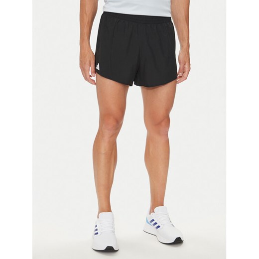 adidas Szorty sportowe Adizero Essentials IN1159 Czarny Slim Fit ze sklepu MODIVO w kategorii Spodenki męskie - zdjęcie 182758540