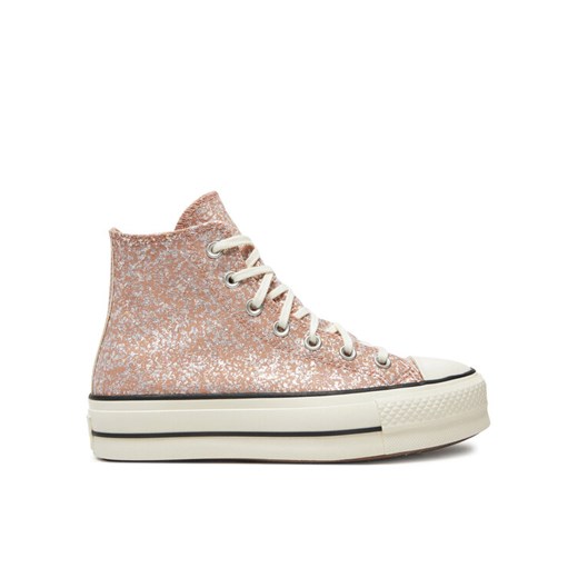 Converse Trampki Chuck Taylor All Star Lift Platform Hi A09422C Różowy ze sklepu MODIVO w kategorii Trampki damskie - zdjęcie 182758553