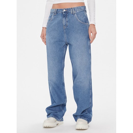 Tommy Jeans Jeansy Daisy DW0DW17288 Niebieski Baggy Fit ze sklepu MODIVO w kategorii Jeansy damskie - zdjęcie 182758570