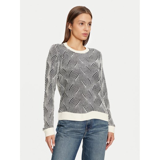 Vila Sweter Doreen 14099775 Beżowy Regular Fit ze sklepu MODIVO w kategorii Swetry damskie - zdjęcie 182758643