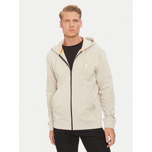 Boss Bluza Zetalky 50508578 Beżowy Regular Fit ze sklepu MODIVO w kategorii Bluzy męskie - zdjęcie 182758674