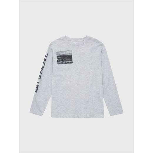 Tom Tailor Bluzka 1033794 Szary Regular Fit ze sklepu MODIVO w kategorii T-shirty chłopięce - zdjęcie 182758682