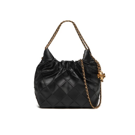 Tory Burch Torebka Mini Fleming 162451 Czarny ze sklepu MODIVO w kategorii Torebki worki - zdjęcie 182758701