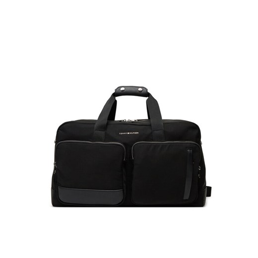 Tommy Hilfiger Torba Th Business Nylon Duffle AM0AM13382 Czarny ze sklepu MODIVO w kategorii Torby sportowe - zdjęcie 182758724