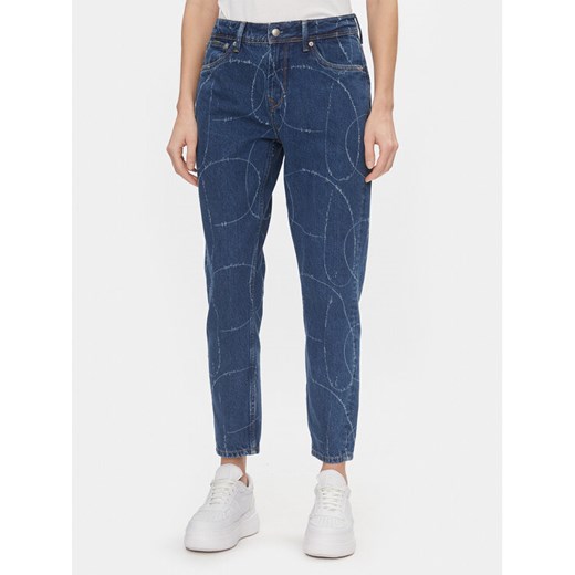 Pepe Jeans Jeansy PL204607 Niebieski Tapered Fit ze sklepu MODIVO w kategorii Jeansy damskie - zdjęcie 182758774