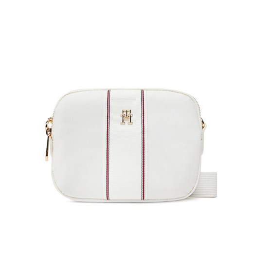 Tommy Hilfiger Torebka Poppy Camera Bag Corp AW0AW17230 Biały ze sklepu MODIVO w kategorii Listonoszki - zdjęcie 182758780