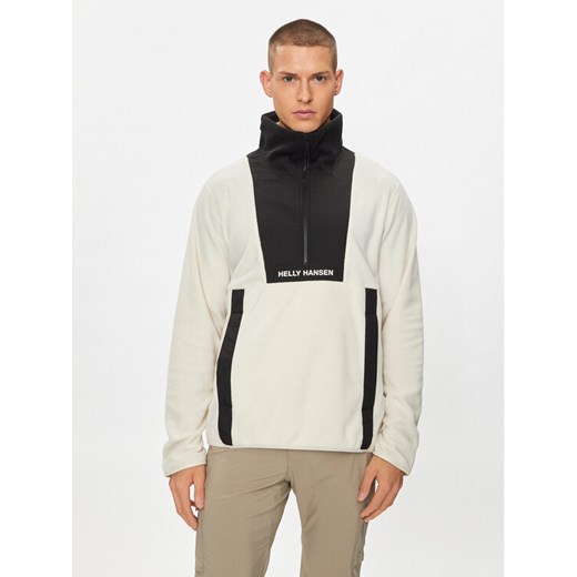 Helly Hansen Polar Rig Blocked Fleece 53872 Écru Regular Fit ze sklepu MODIVO w kategorii Bluzy męskie - zdjęcie 182758783