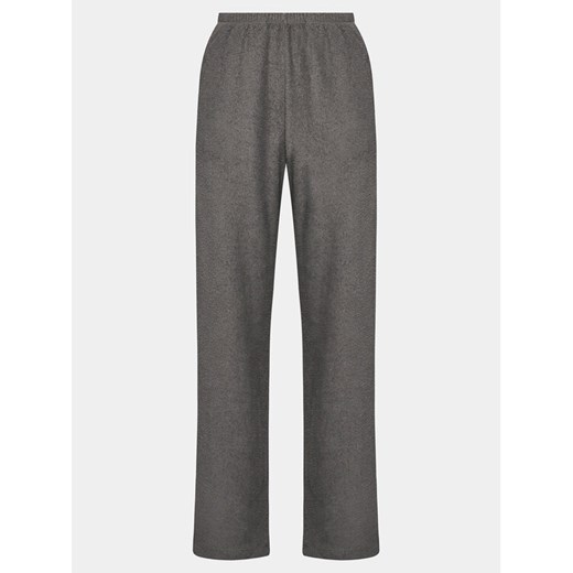American Vintage Spodnie dzianinowe Bobypark BOBY05BE24 Szary Relaxed Fit ze sklepu MODIVO w kategorii Spodnie damskie - zdjęcie 182758790