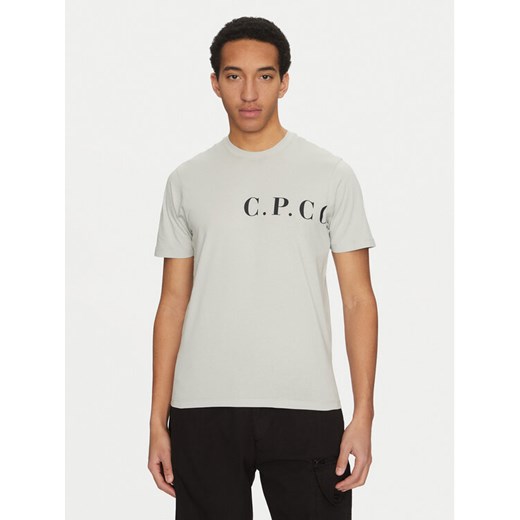 C.P. Company T-Shirt 18CMTS139A005100W Niebieski Regular Fit ze sklepu MODIVO w kategorii T-shirty męskie - zdjęcie 182758800