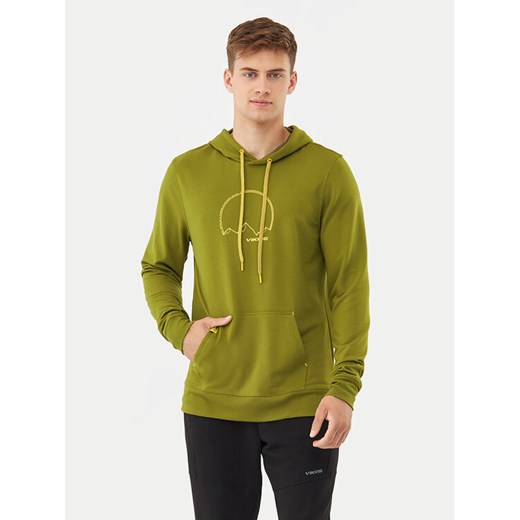 Viking Bluza Bamboo Panaka Hoodie Man 730/25/3888 Zielony Regular Fit ze sklepu MODIVO w kategorii Bluzy męskie - zdjęcie 182758811